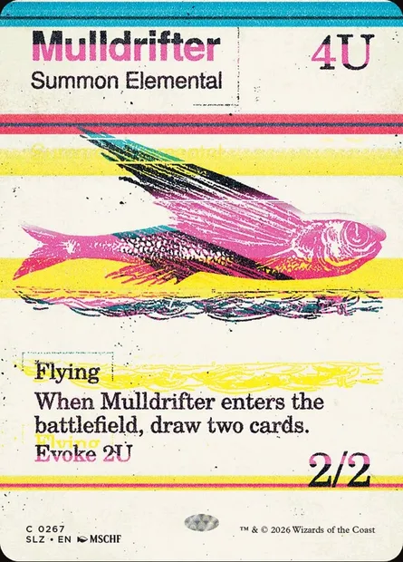 Mulldrifter, Magic card SLZ 267 — The Zeta Set set
