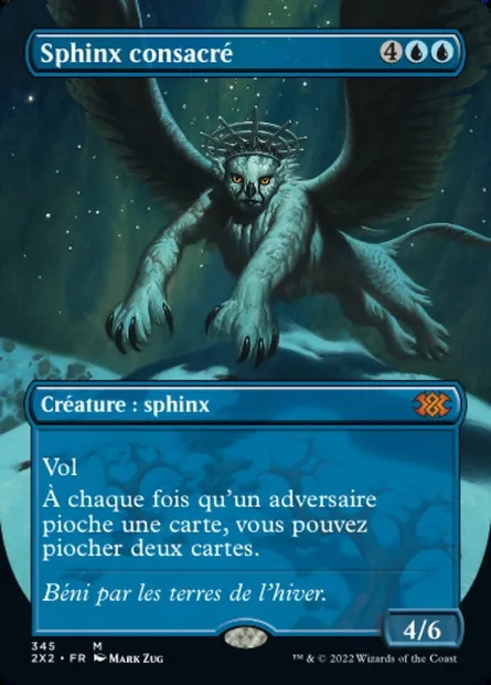 Sphinx consacré, carte Magic 2X2 345 — extension Double Masters 2022