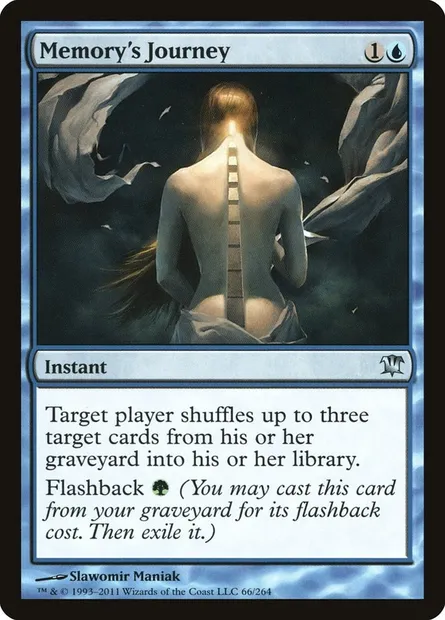 Memory's Journey, Magic card ISD 66 — Innistrad set