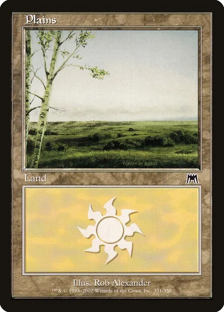 Plaine, carte Magic ONS 331 — extension Carnage