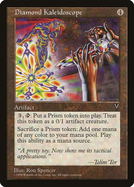 Diamond Kaleidoscope, Magic card VIS 143 — Visions set