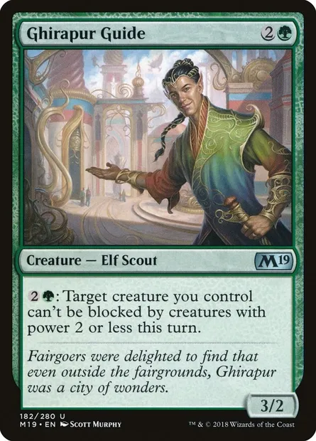 Ghirapur Guide, Magic card M19 182 — Core Set 2019 set