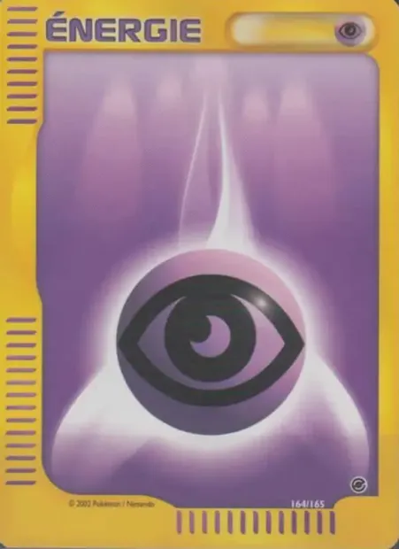 Énergie Psy, carte Pokémon EX 164 — extension Expedition