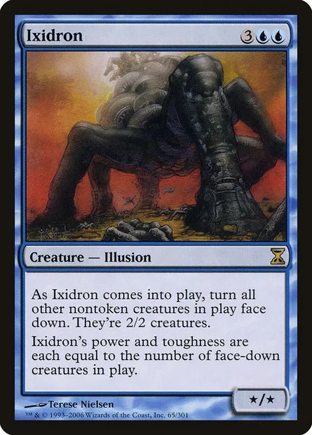 Ixidron, carte Magic TSP 65 — extension Spirale Temporelle