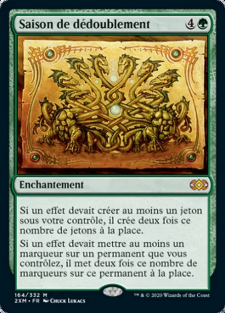 Saison de dédoublement, carte Magic 2XM 164 — extension Double Masters