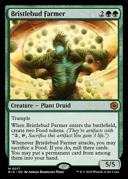 Bristlebud Farmer, Magic card BIG 17 — The Big Score set