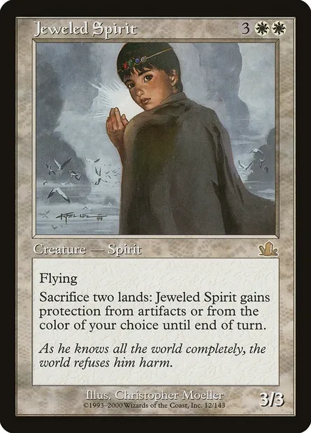 Esprit incrusté de joyaux, carte Magic PCY 12 — extension Prophétie