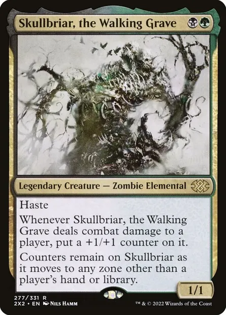 Skullbriar, the Walking Grave, Magic card 2X2 277 — Double Masters 2022 set