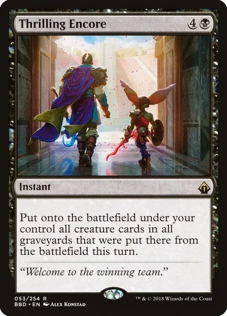 Rappel fascinant, carte Magic BBD 53 — extension Battlebond