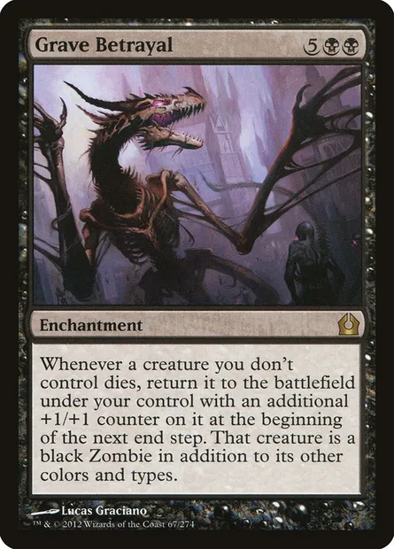 Grave Betrayal, Magic card RTR 67 — Return to Ravnica set