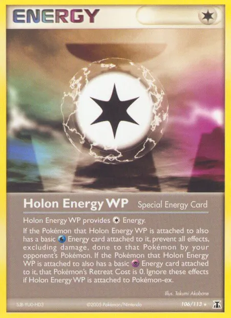 Holon Energy WP, Pokémon card DS 106 — Delta Species set