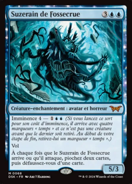 Suzerain de Fossecrue, carte Magic DSK 68 — extension Duskmourn: House of Horror