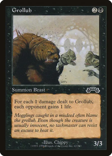 Grollub, carte Magic EXO 63 — extension Exode