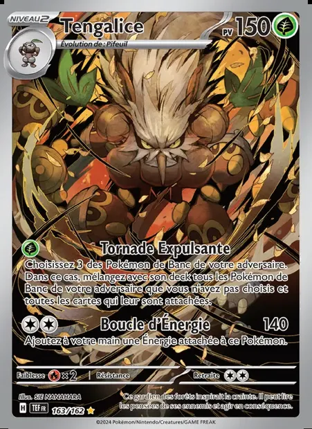 Tengalice, carte Pokémon TEF 163 — extension Forces Temporelles