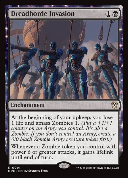 Dreadhorde Invasion, Magic card DRC 91 — Aetherdrift Commander set