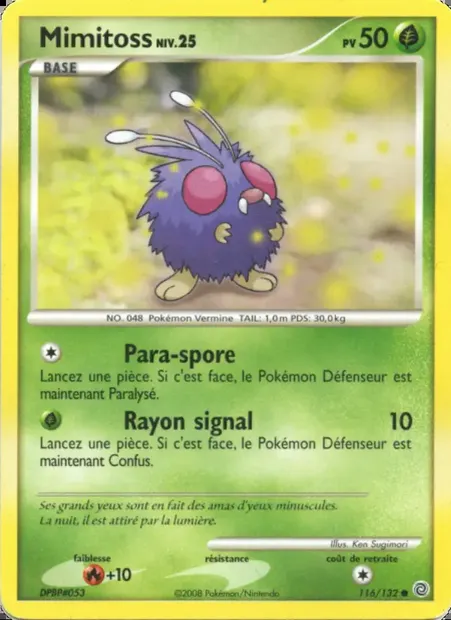 Mimitoss, carte Pokémon SW 116 — extension Merveilles Secrètes
