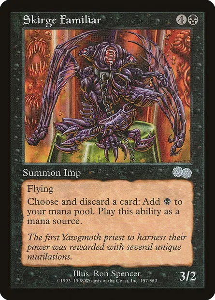 Scrige famillier, carte Magic USG 157 — extension Epopée d'Urza