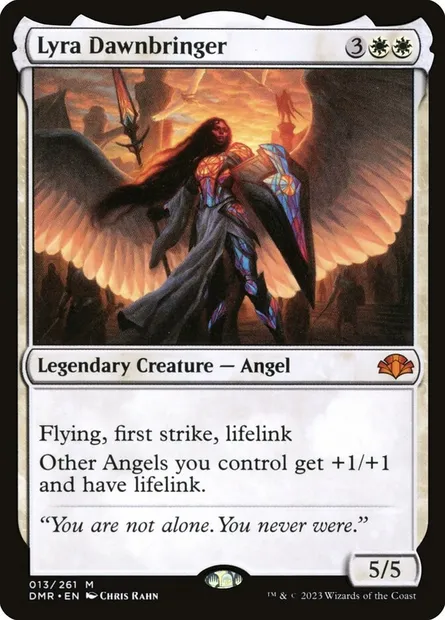 Lyra Dawnbringer, Magic card DMR 13 — Dominaria Remastered set