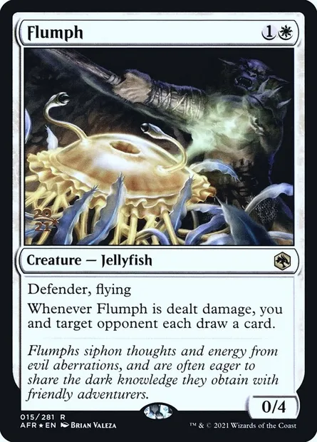 Flumph, carte Magic PAFR 15s — extension Adventures in the Forgotten Realms Promos