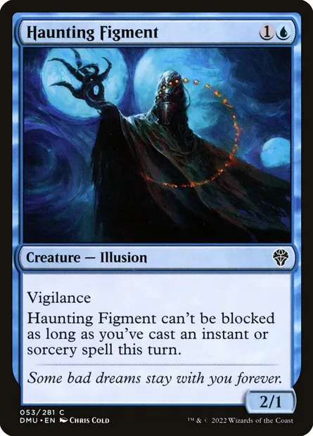 Haunting Figment, Magic card DMU 53 — Dominaria United set