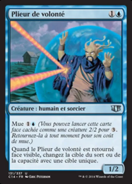 Plieur de volonté, carte Magic C14 131 — extension Commander 2014