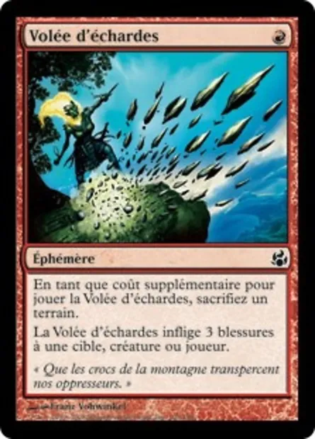 Volée d'échardes, carte Magic MOR 103 — extension Leveciel