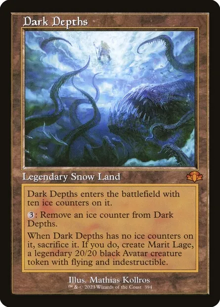 Dark Depths, Magic card DMR 394 — Dominaria Remastered set