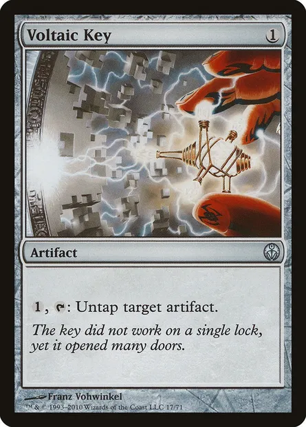 Clé voltaïque, carte Magic DDE 17 — extension Duel Decks: Phyrexia vs. the Coalition