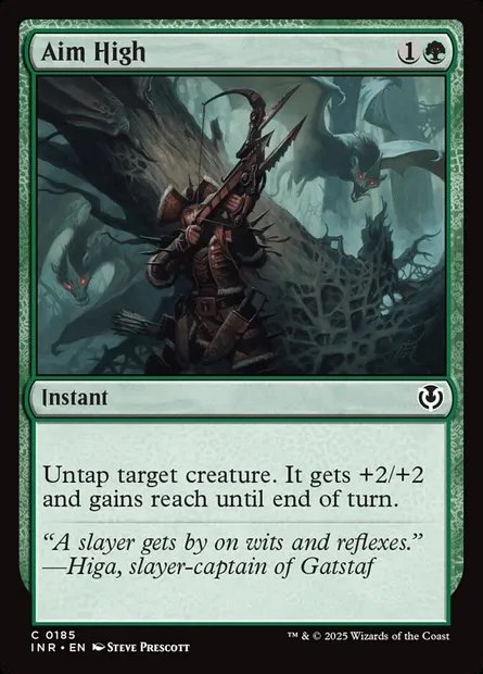 Aim High, Magic card INR 185 — Innistrad Remastered set