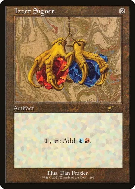 Izzet Signet, Magic card SLD 293 — Secret Lair Drop set