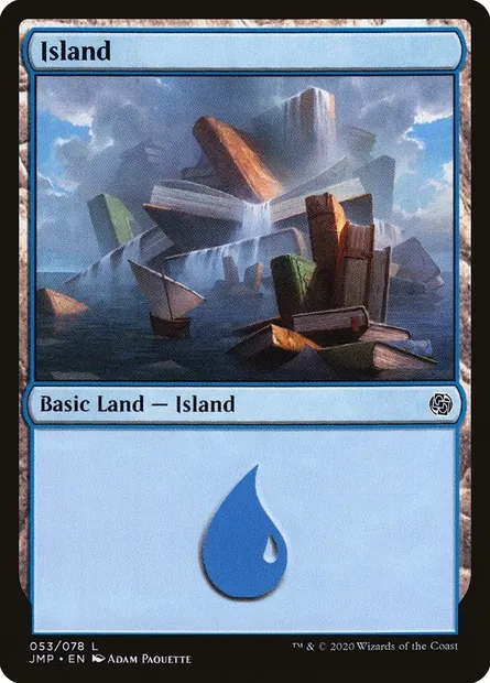Island, Magic card JMP 53 — Jumpstart set