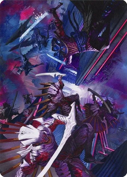 Invasion of Kamigawa // Invasion of Kamigawa, carte Magic AMOM 12 — extension March of the Machine Art Series