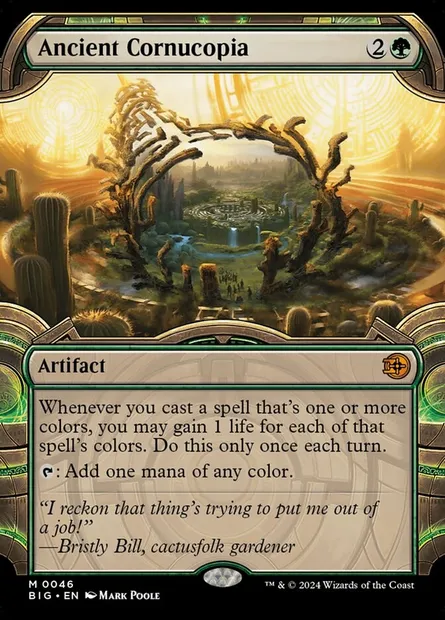 Ancient Cornucopia, Magic card BIG 46 — The Big Score set