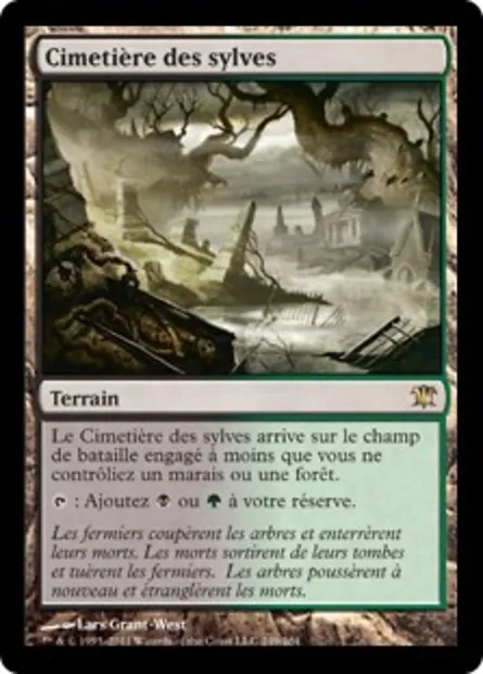 Cimetière des sylves, carte Magic ISD 249 — extension Innistrad