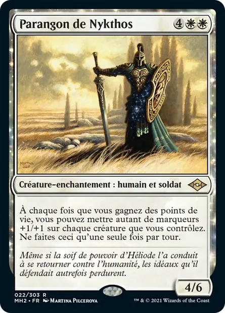 Parangon de Nykthos, carte Magic MH2 22 — extension Horizons du Modern 2