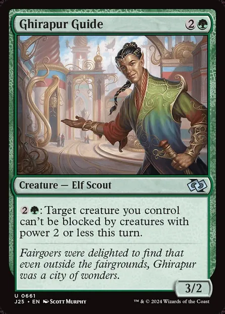 Ghirapur Guide, Magic card J25 661 — Foundations Jumpstart set