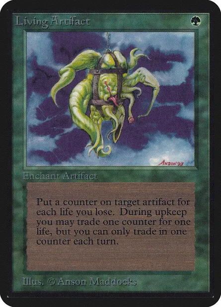 Living Artifact, Magic card LEA 208 — Limited Edition Alpha set