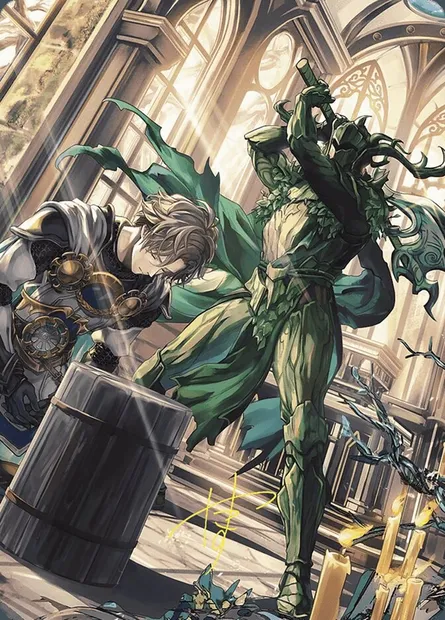 Karmic Justice // Karmic Justice, Magic card AWOE 77 — Wilds of Eldraine Art Series set