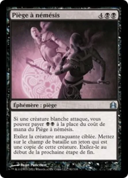 Piège à némésis, carte Magic CMD 91 — extension Commander 2011