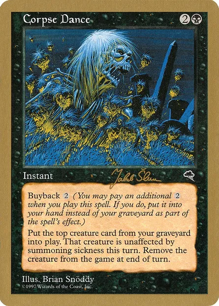 Corpse Dance, Magic card WC99 js116 — World Championship Decks 1999 set