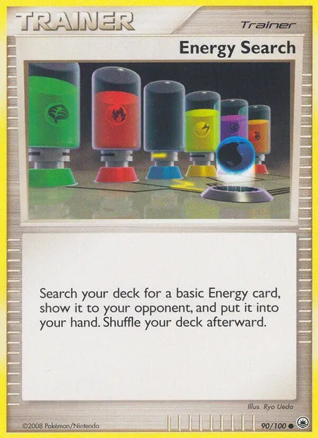 Energy Search, Pokémon card MD 90 — Majestic Dawn set