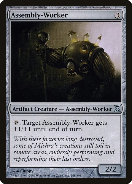 Assembly-Worker, Magic card TSP 248 — Time Spiral set