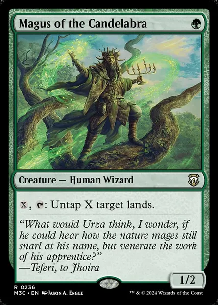 Magus of the Candelabra, Magic card M3C 236 — Modern Horizons 3 Commander set