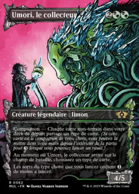Umori, le collecteur, carte Magic MUL 62 — extension Multiverse Legends