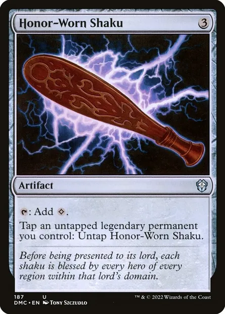 Honor-Worn Shaku, Magic card DMC 187 — Dominaria United Commander set