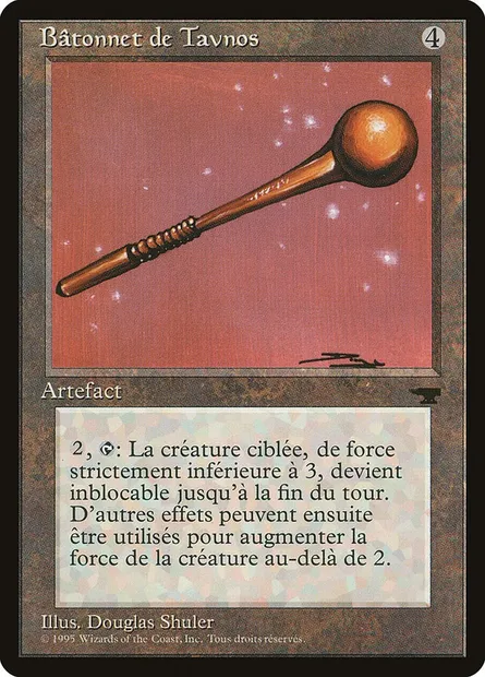 Tawnos's Wand, Magic card REN 159 — Renaissance set