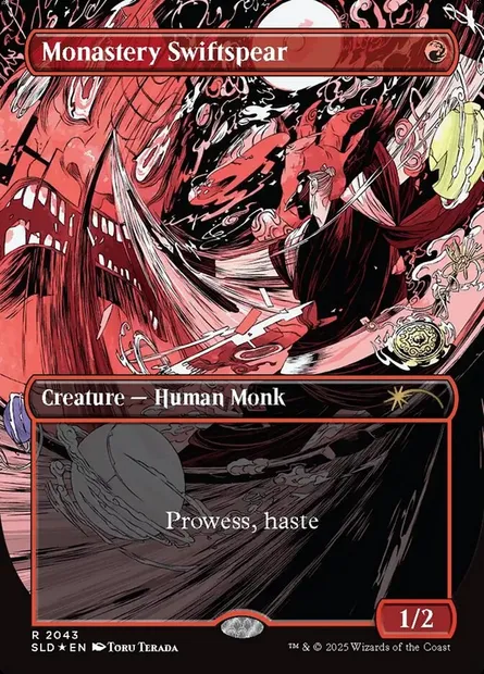 Monastery Swiftspear, Magic card SLD 2043 — Secret Lair Drop set