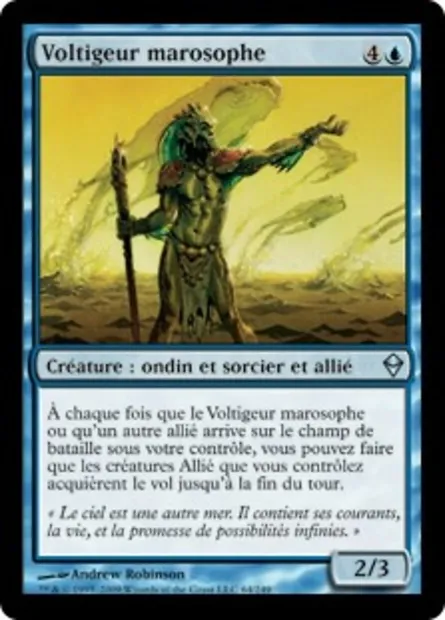 Voltigeur marosophe, carte Magic ZEN 64 — extension Zendikar