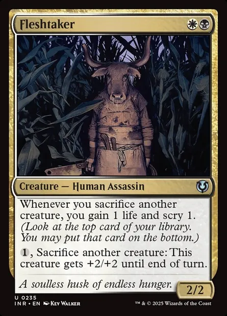 Fleshtaker, Magic card INR 235 — Innistrad Remastered set