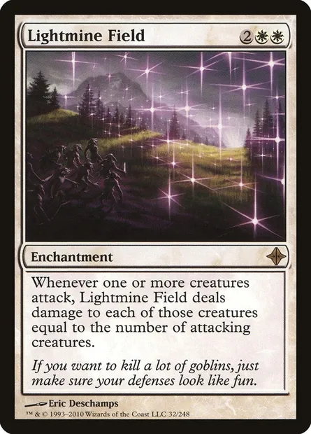 Lightmine Field, Magic card ROE 32 — Rise of the Eldrazi set
